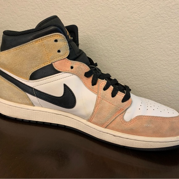Nike Air Jordan 1 Retro Mid SE Ember Sundial DX4332-800 Men’s Size 13 Beaters main image 9